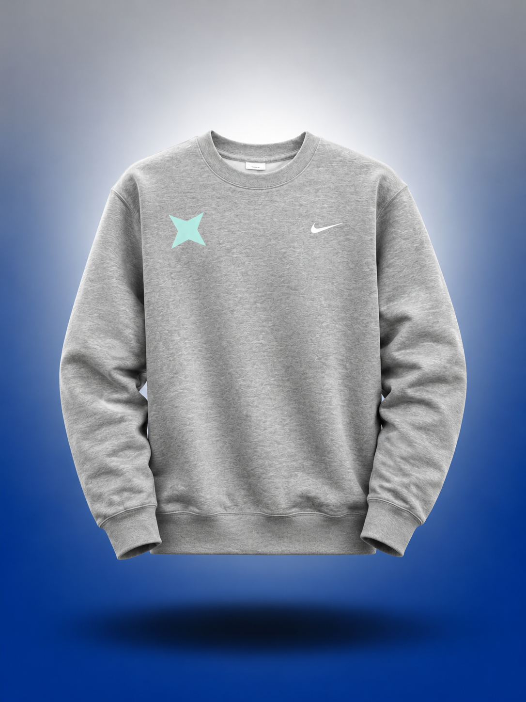 Grey Volleyball Crewneck