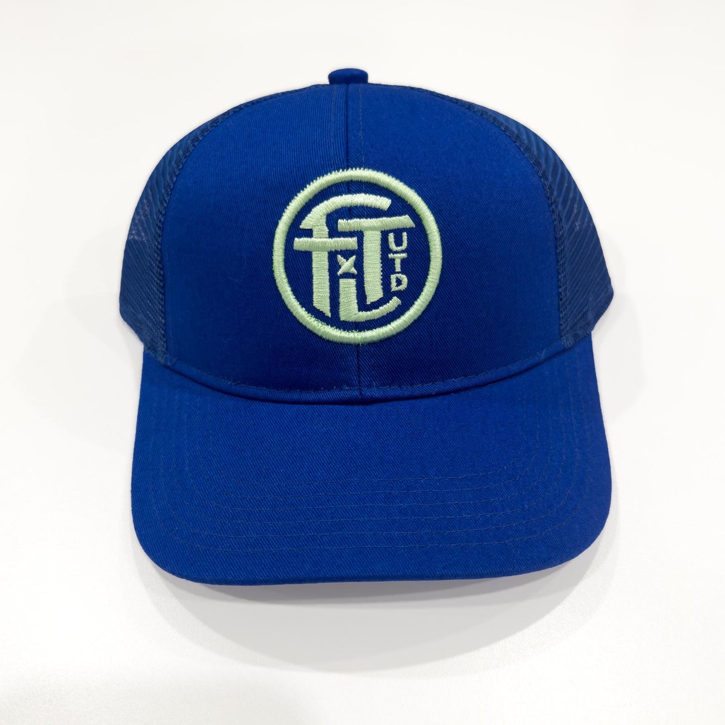 Blue Mesh - Badge (Seafoam)