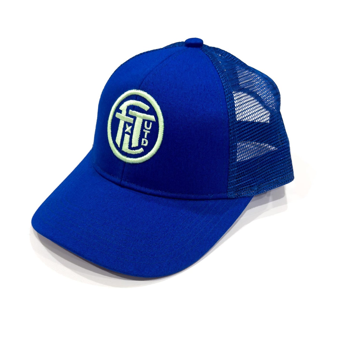 Blue Mesh - Badge (Seafoam)