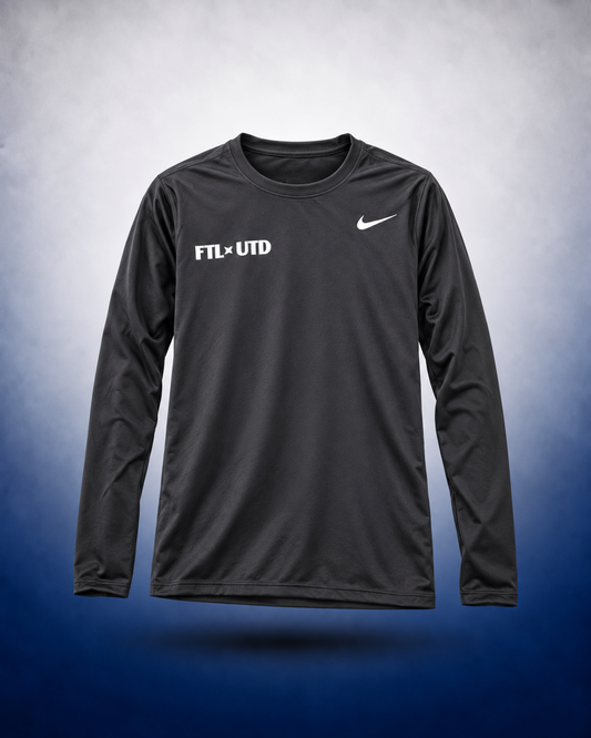 Women's Black Dri-fit Long Sleeve