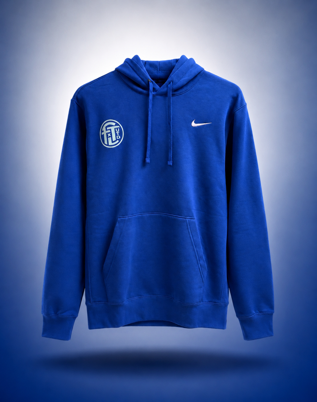 Royal Blue Nike Hoodie Seafoam Crest FTLUTD