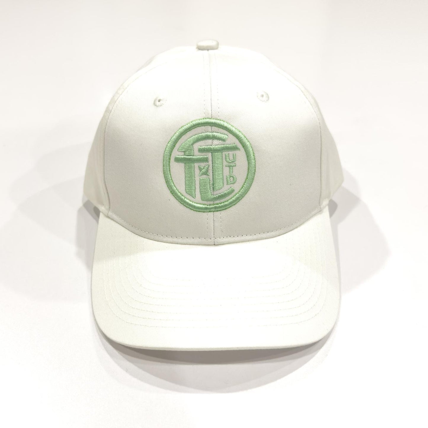 White Twill Classic - Badge (Seafoam)