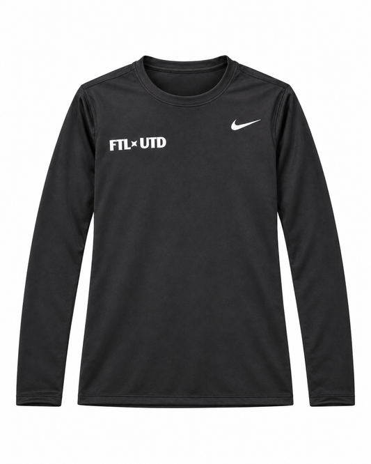 Women's Black Dri-fit Long Sleeve